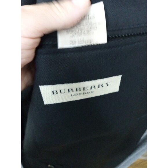 Burberry Blazer Milbank Travel 3102 Black Lightweight 54R - Picture 5 of 10